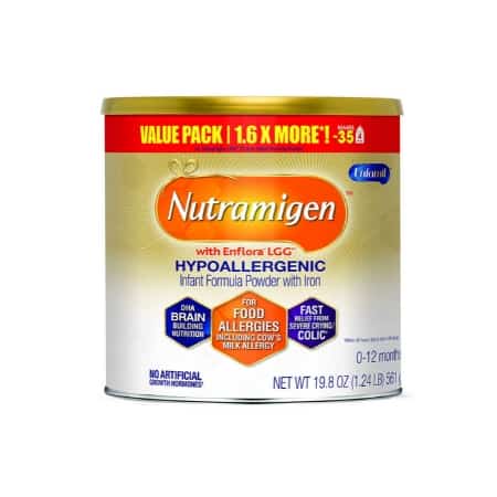 baby formula allergy symptoms - nutramigin