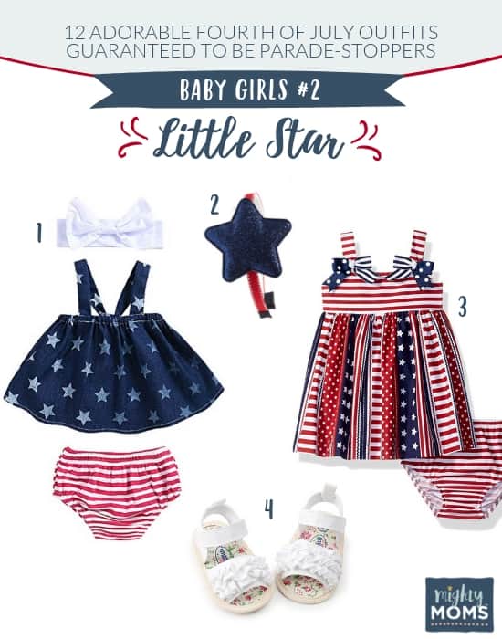 Fourth of July Outfits for Baby Girls #2 - MightyMoms.club