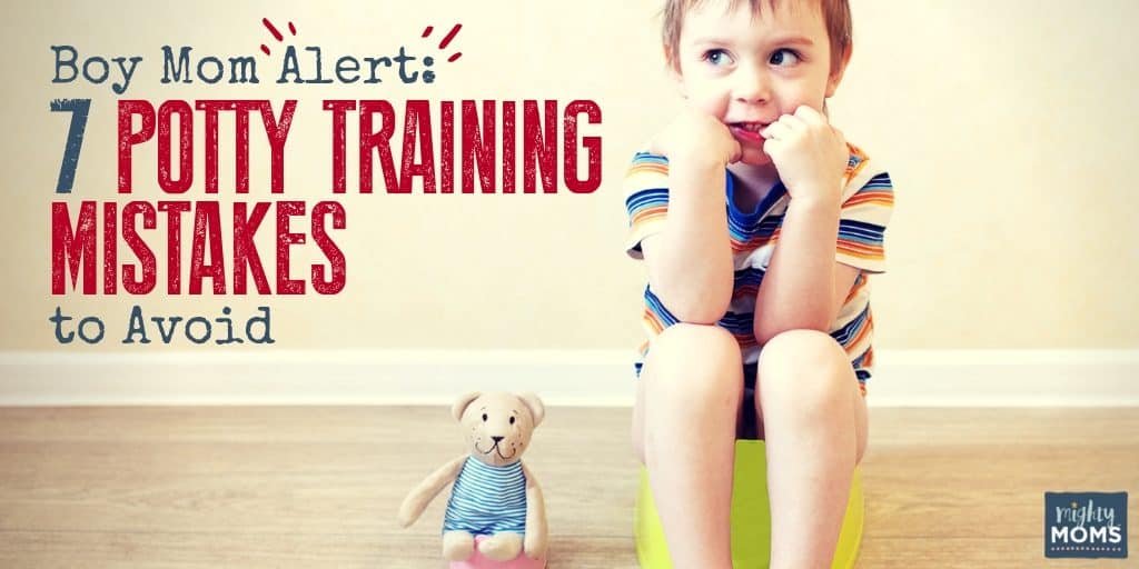 The secret to potty training boys is to avoid these mistakes. | MightyMoms.club