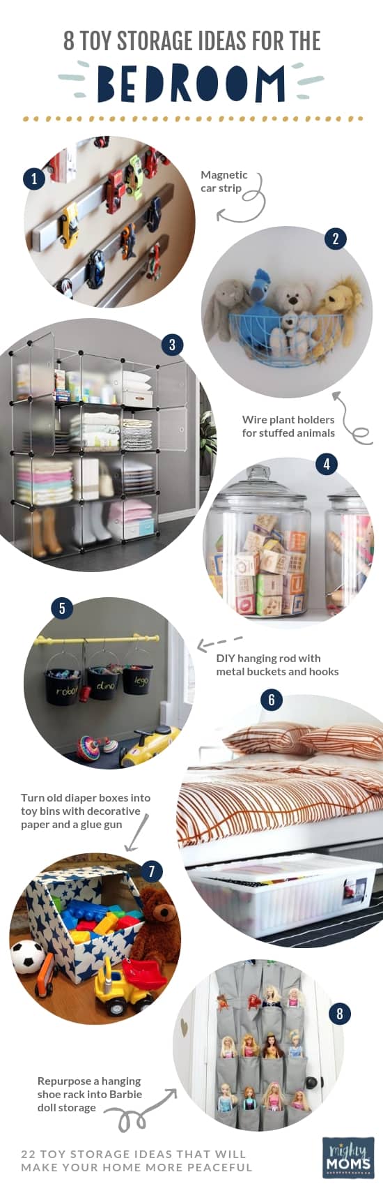 8 Toy Organization Ideas for the Bedroom - MightyMoms.club