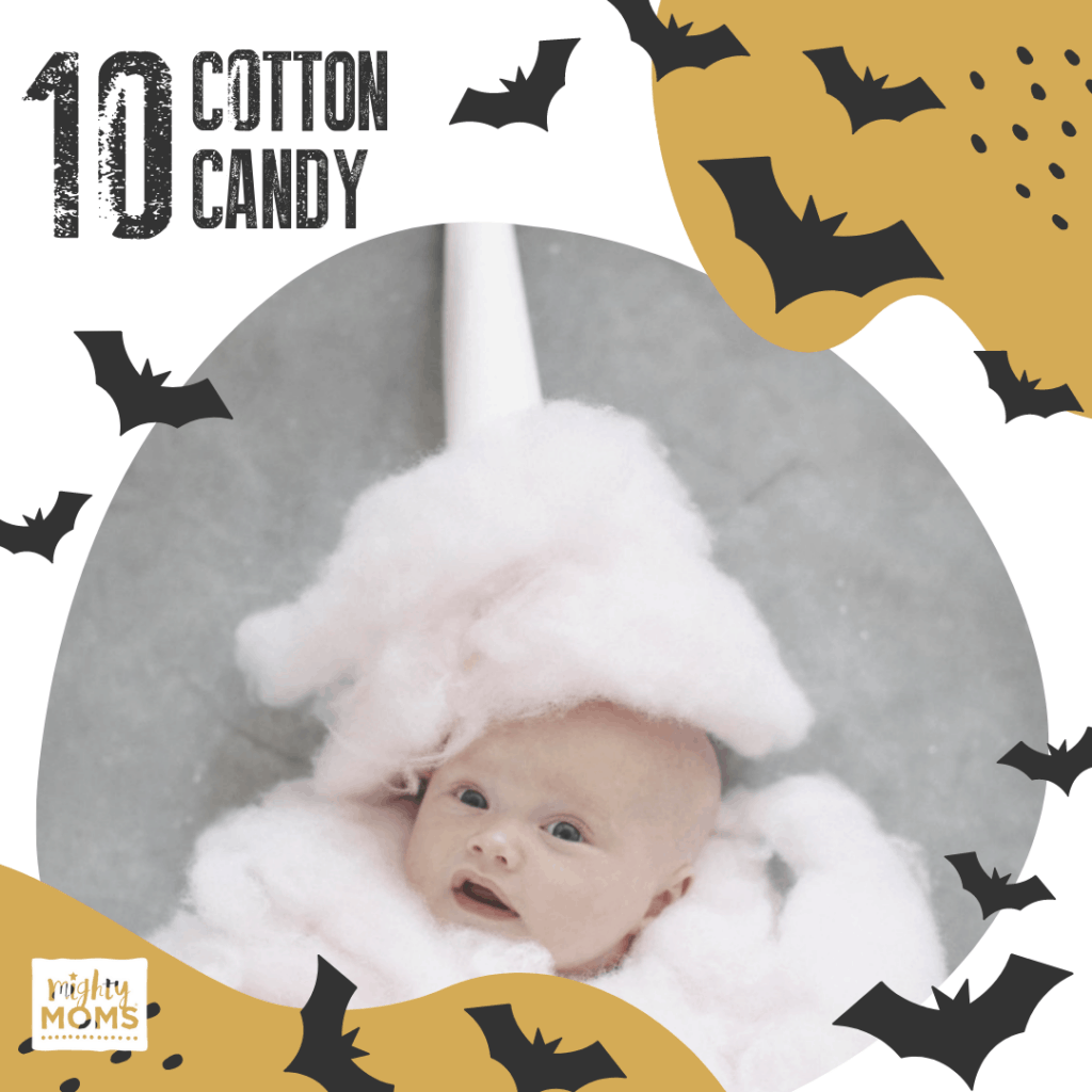 DIY Baby Costume - Cotton Candy