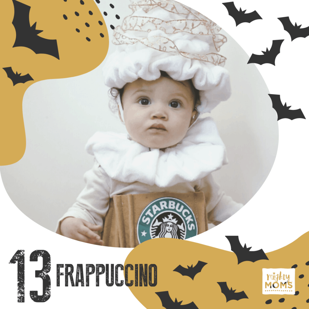 DIY Baby Costume - Frappuccino