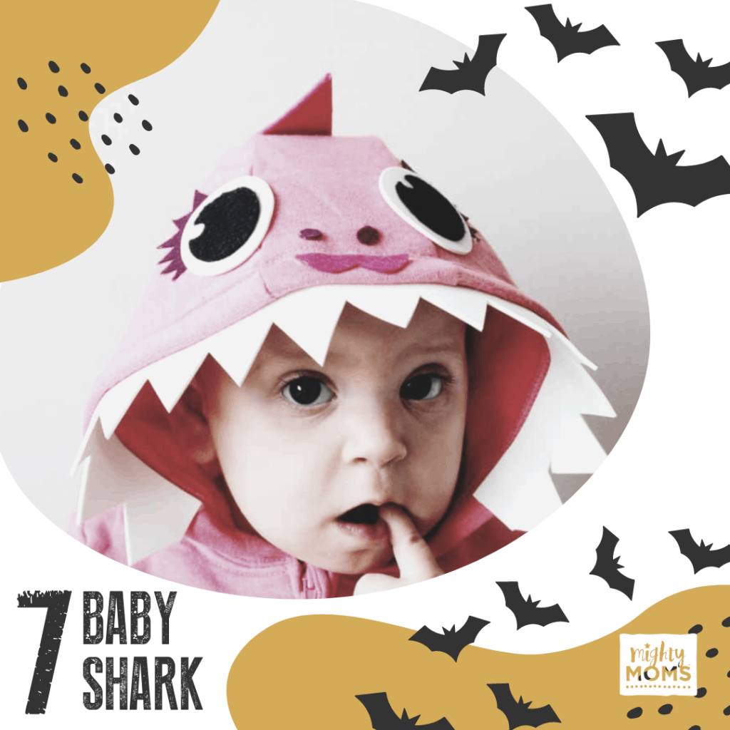 DIY Baby Costume - Baby Shark