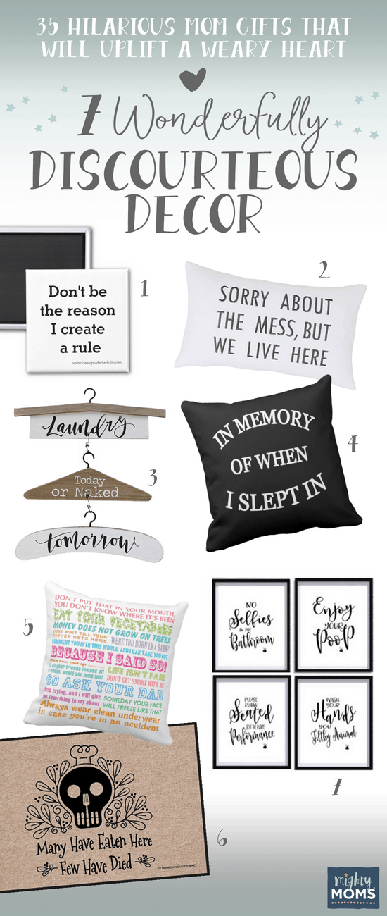 Clever Home Decor as Mom Gifts - MightyMoms.club