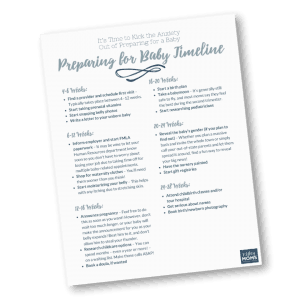 Use this preparing for baby checklist to get ready for the biggest adventure of your life! | MightyMoms.club