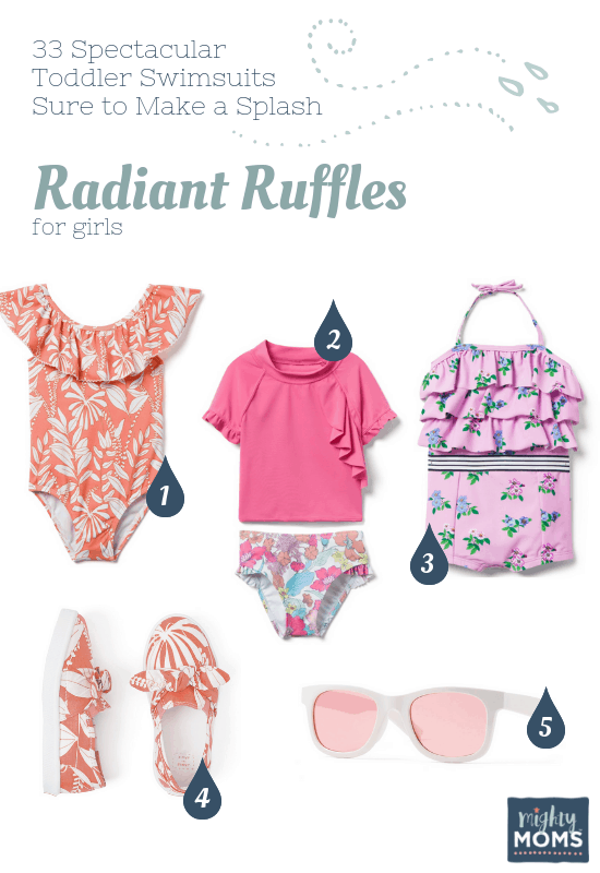Spectacular Toddler Swimsuits: Radiant Ruffles - MightyMoms.club