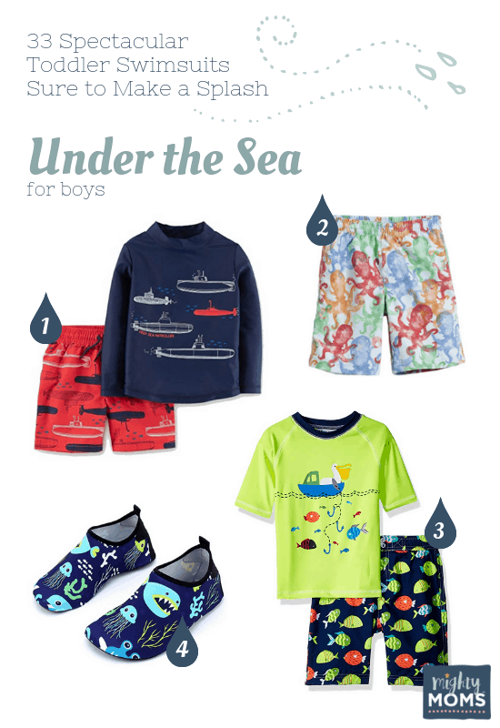 Spectacular Toddler Swimsuits: Under the Sea - MightyMoms.club