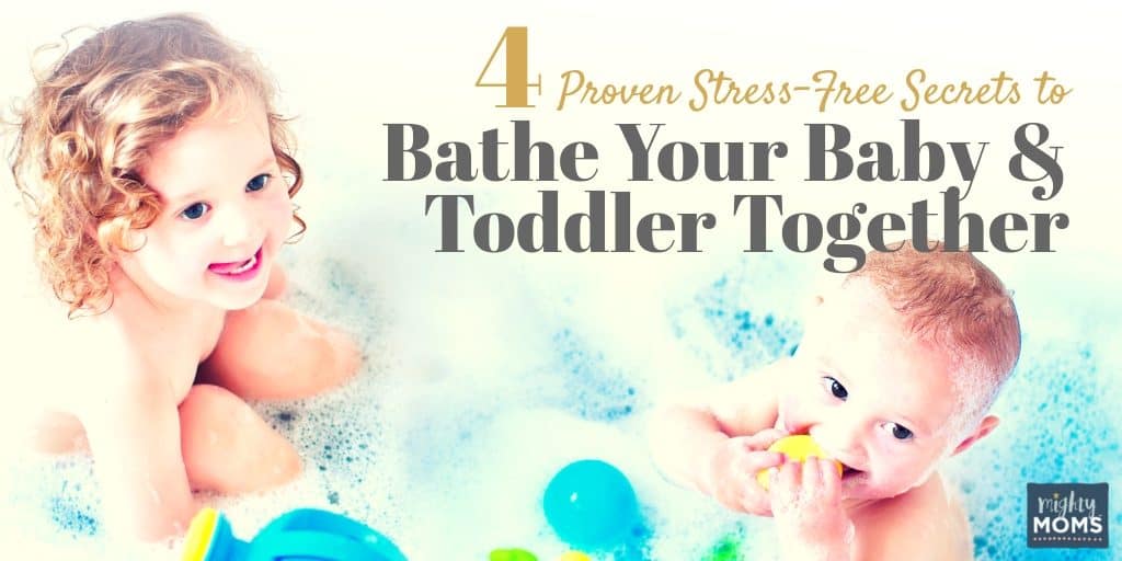 Bathe your baby and toddler at the same time! | MightyMoms.club
