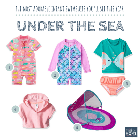 Infant Swimsuits: Under the Sea Collection - MightyMoms.club