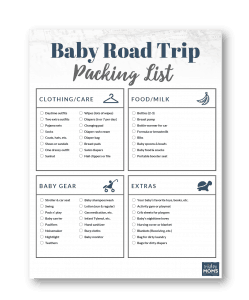 Make traveling with baby easier with this free packing checklist | MightyMoms.club